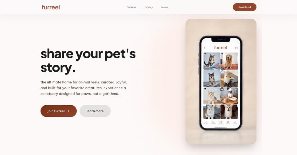 Furreel pet video social app